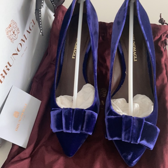 Brunomagli violet heels - Picture 2 of 3